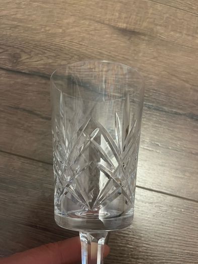 Crystal glasses 4 pieces