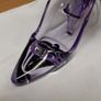 Trinket tray glass high heel Image 2