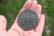 Cologne Cathedral ( Der Dom Zu Koln) 1880 50mm Original Medal - Drentwett