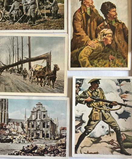 German WW1 Cigarette Cards x 23