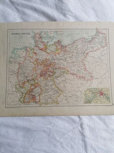 Antique Maps 1880s For Sale in Carnew, Wicklow from cooleyboy