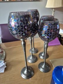 Hurricane Candle Holders