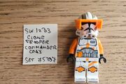 lego sw1233 clone trooper commander cody, set 75337