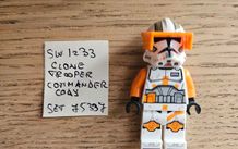 lego sw1233 clone trooper commander cody, set 75337