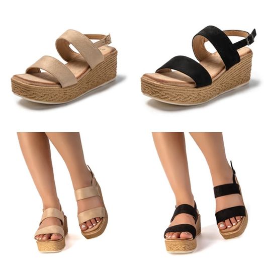 Brand New JOMIX Sandals Women's Summer Wedge Sandals with Heel