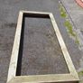 wooden graveside surrounding with astro Image 2