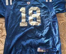 NFL Vintage Colts Indianapolis Payton Manning Jersey Size 50 and Colts Mens Beanie One Size