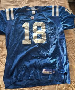 NFL Vintage Colts Indianapolis Payton Manning Jersey Size 50 and Colts Mens Beanie One Size