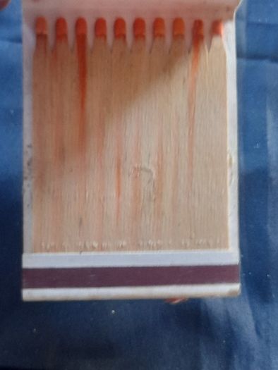 Old Packet of Matches from The Decent Cigar Emporium, a specialist cigar shop located on Grafton Street in Dublin, Ireland