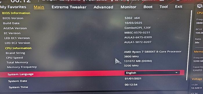 AM4 Motherboard CPU Ram Storage Combo