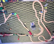 Brio wooden road