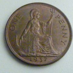 Excellent 1937 penny