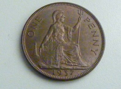 Excellent 1937 penny