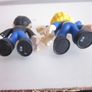 Funko Mystery Minis Vinyl Fallout Figures Butch Tunnel Snake/ Six Hands Vault Boy Image 3