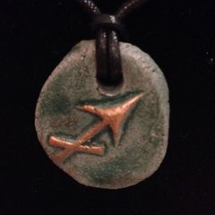 Zodiac Sun Stone Necklace - Sagittarius