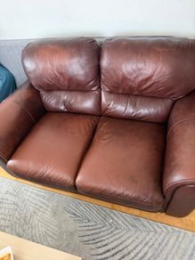 sofa and armchair