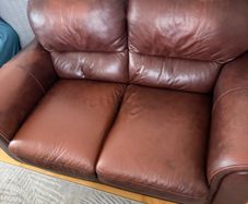 sofa and armchair