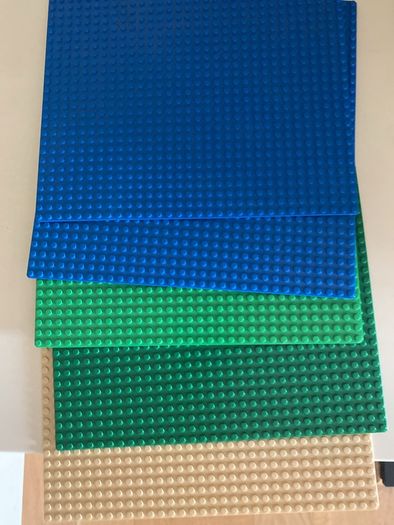 LEGO baseplates, various prices