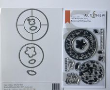 Altenew "Botanical Silhouettes" photopolymer stamp set with coordinating dies