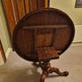 Antique pedestal table Image 3