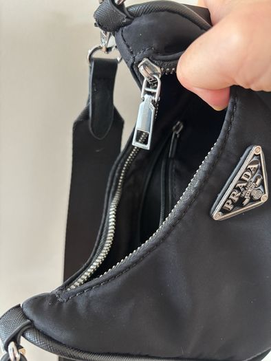 Small crossbody nylon bag