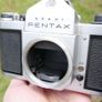 Asahi Pentax SL SLR 35mm Film Camera silver Body From JAPAN working Image 2