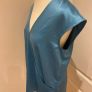 Paul Costello dressy teal top size 10 Image 2