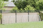 Chicken Cage Silver 600x105x120 cm Galvanised Steel