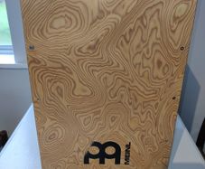 Meinl CAJ3MB-M Cajinto Cajon (Siam Oak / Makah Burl) + Meinl Padded Bag