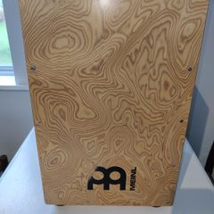 Meinl CAJ3MB-M Cajinto Cajon (Siam Oak / Makah Burl) + Meinl Padded Bag
