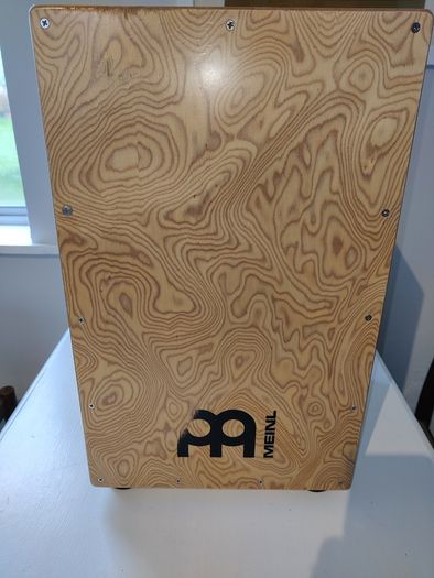 Meinl CAJ3MB-M Cajinto Cajon (Siam Oak / Makah Burl) + Meinl Padded Bag
