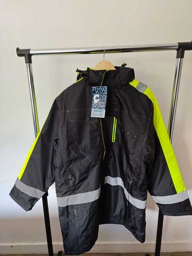 Long winter hi vis jacket "Orion"