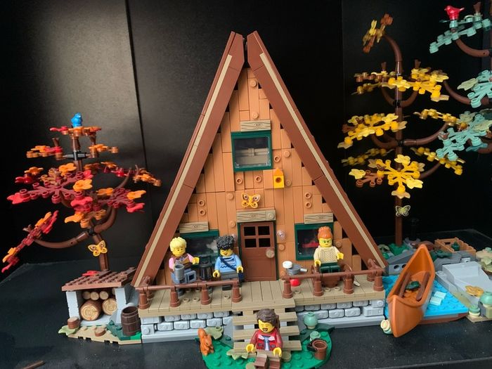 Lego A frame cabin