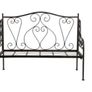 Wrought iron foldable seat Image 7