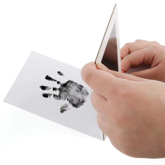 1x Paw Print Clean Touch Ink Pad Dog Or Cat Pet Owner Keepsake, DIY Inkless Nose and Pawprint Impression Making Kit