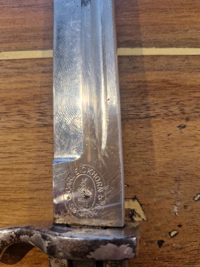 German KS98 parade bayonet