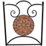 3 Piece Mosaic Bistro Set Ceramic Tile Terracotta Image 8