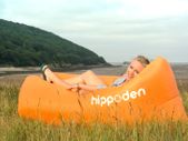 Inflatable Air Lounger Couch. Portable PVC Fabric Beach Air-Hammock.