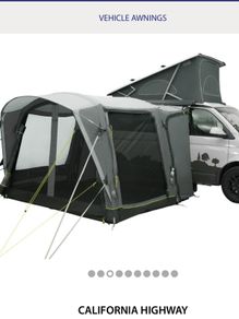 Outwell California Highway Van Air  Awning 2025 Model New