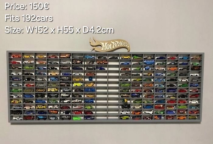 Cabinet Display Shelf Truck Kids Storage Collectibles