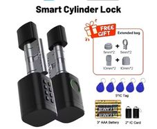 tuya smart fingerprint door lock eurocylinder
