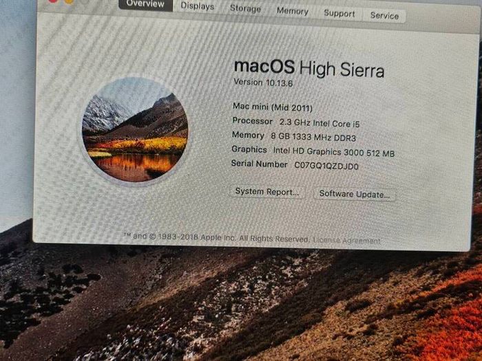 Mini Mac A1347