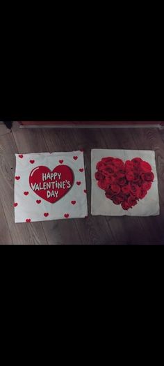valentines cushion covers 45cm by 45cm  new