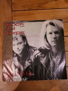 Rock And Hyde Talk To Me 7 inch Vinyl 1987 Capitol