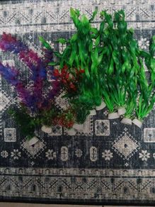 Artificial aquarium plants