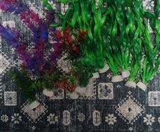 Artificial aquarium plants