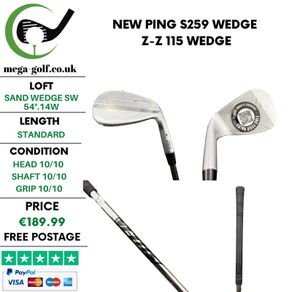 New Ping S259 Wedge Sw 54 Degree.14W / Z-Z 115 Wedge