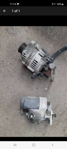 santa fe 2.2 alternator, starter