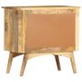 Bedside Cabinet 65x35x60 cm Solid Mango Wood Image 2