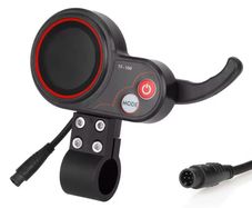 LED Display Throttle Instrument TF-100 5/6 pin for Kugoo M4 / M4 Pro Electric Scooter E-Scooter Thumb Accessories
